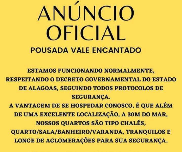 Pousada Vale Encantado São Miguel dos Milagres Esterno foto